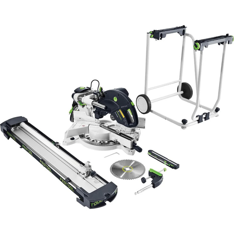 Kapex KS 120 Miter Saw with UG Stand and Metric Extensions